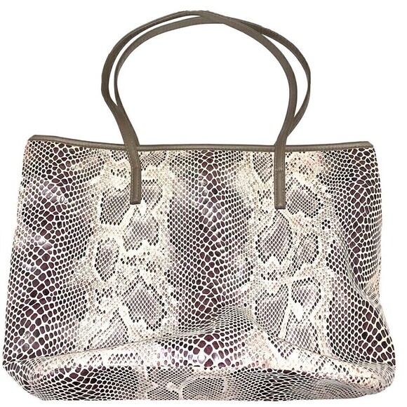 Sondro Roberts Handbags - SONDRO Roberts Snakeskin Embossed Leather Purse